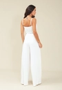 Calça Alfaiataria Pantalona Com Pregas