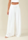 Calça Alfaiataria Pantalona Com Pregas