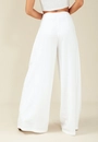 Calça Alfaiataria Pantalona Com Pregas
