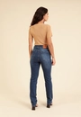 Calça Jeans Reta Com Elastano