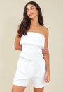 Short Em Alfaiataria Com Pregas