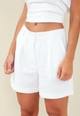 Short Em Alfaiataria Com Pregas