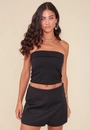 Blusa Em Malha Com Decote Reto