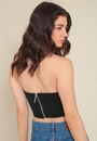 Corset Malha Lurex Recortes
