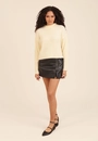 Blusa Tricô Pelinho Canelado
