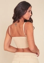 Cropped Corset Em Alfaiataria Alça