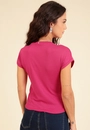 Blusa Básica Muscle Tee Em Malha Canelada