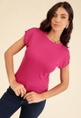 Blusa Básica Muscle Tee Em Malha Canelada