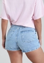 Shorts Saia Jeans Com Bolso Frontal