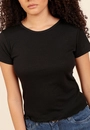 Blusa Em Ribana Manga Curta Com Frufru