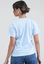 T-Shirt Em Meia Malha Com Silk Brooklyn