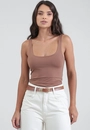 Blusa Regata Em Poliamida
