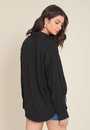 Camisa Alongada Viscolinho Oversized