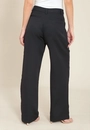 Calça Wide Leg Alfaiataria Com Prega E Cós Transpassado