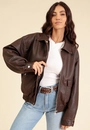Jaqueta Oversized Barra Elástico Em Pu