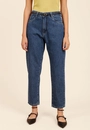 Calça Jeans Mom Com Cinto