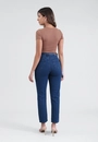 Calça Jeans Mom Com Cinto