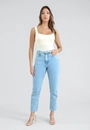 Calça Jeans Mom Com Cinto