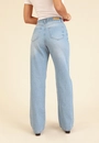 Calça Jeans Reta  Azul Claro