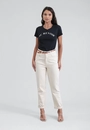 Calça Sarja Mom Com Cinto