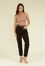 Calça Sarja Mom Com Cinto
