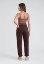 Calça Sarja Mom Com Cinto