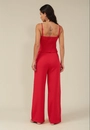 Calça Wide Leg Com Bolso Faca Em Alfaiataria