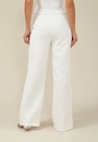 Calça Wide Leg Com Bolso Faca Em Alfaiataria