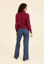 Calça Jeans Reta Azul Escuro