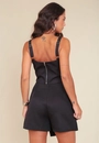 Short Saia  Alfaiataria Com Aplique Laço