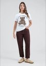 T-Shirt Em Meia Malha Com Silk Urso Class Season