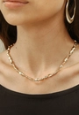 Colar Metal Formas Redondas