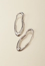 Brinco Oval Organico Grande