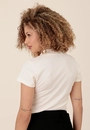 Blusa Polo Em Malha Canelada Manga Curta