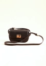 Bolsa Pequena Crossbody Fecho Dourado