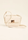 Bolsa Pequena Crossbody Fecho Dourado