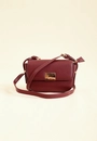 Bolsa Pequena Crossbody Fecho Dourado