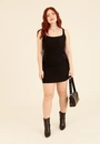 Vestido Curto Em Bengaline Com Ilhós Lateral