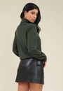 Blusa Tricô Gola Alta Básica