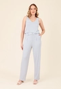 Blusa Em Malha Texturizada Sem Manga Com Argola