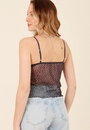 Blusa Em Tule Poá Com Alça E Busto Franzido
