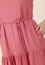 Vestido Muscle Tee Viscose Com Cinto