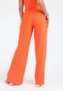 Calça Crepe Wide Leg Abertura Lateral