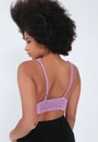 Cropped Malha Lurex Alça