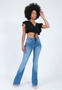 Calça Jeans Flare Azul