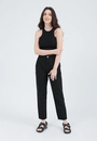 Calça Sarja Mom Bolso Faca