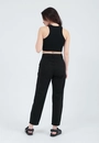 Calça Sarja Mom Bolso Faca