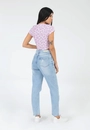 Calça Jeans Mom Destroyed