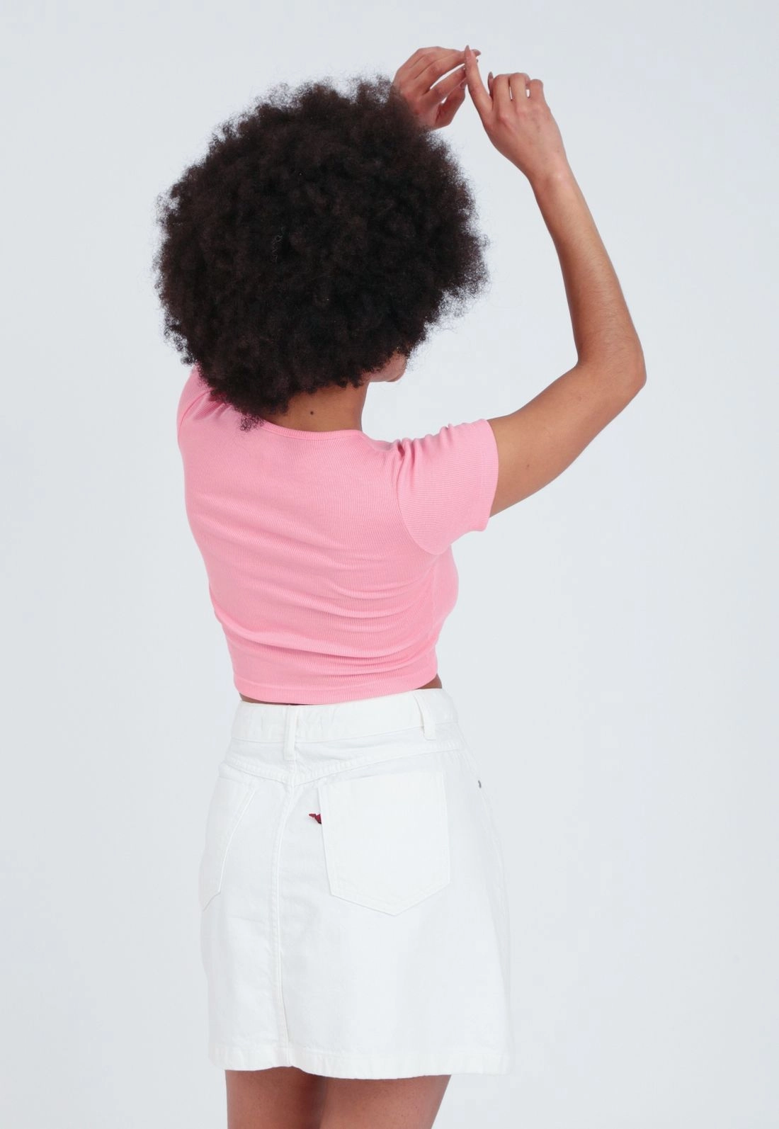 Blusa Ribana Manga Curta Puxador