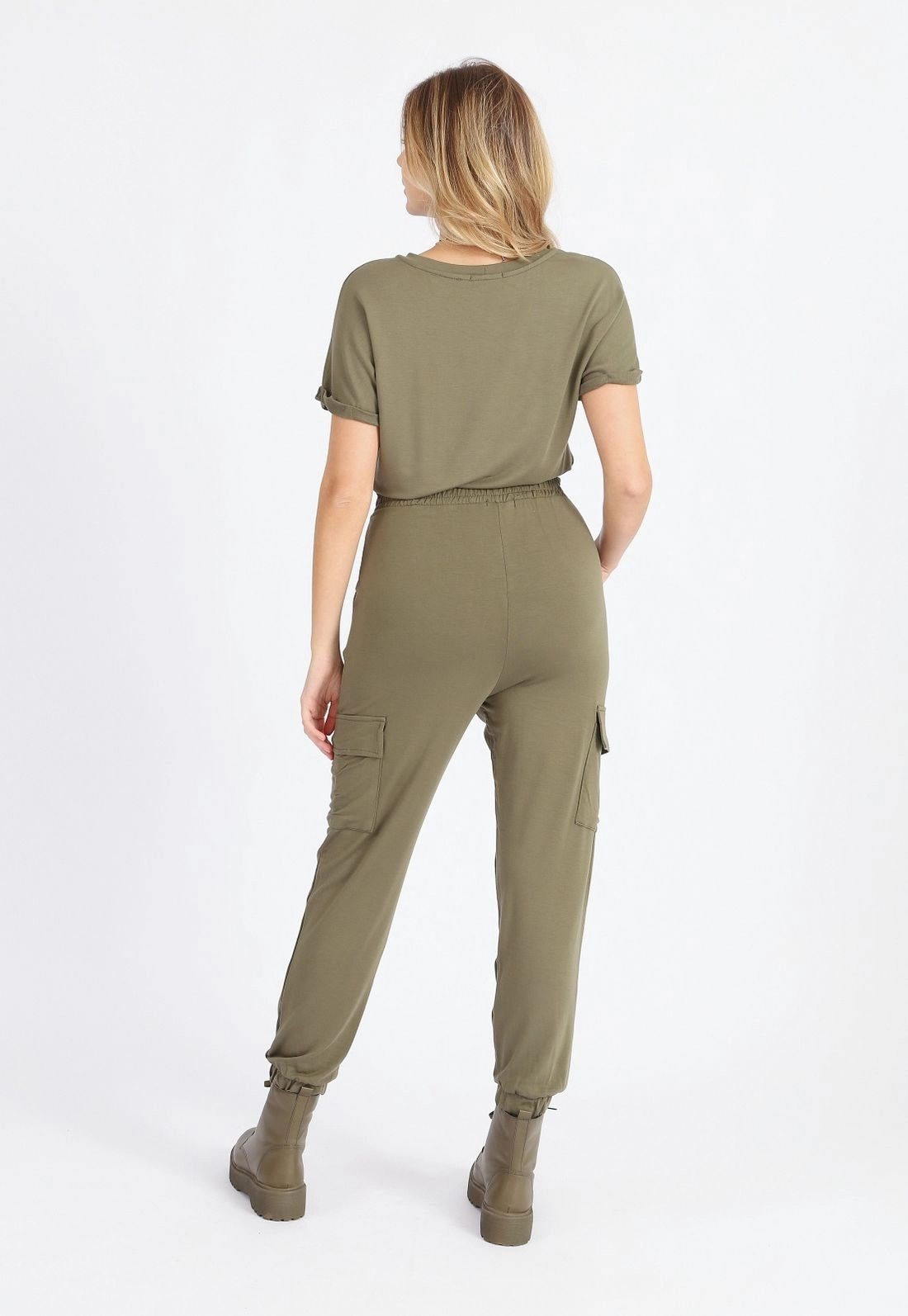 Calça Moletinho Bolso Cargo